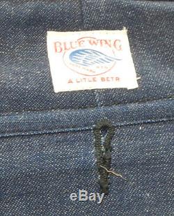 1940's-1950's NOS / Dead Stock Blue Wing Jeans