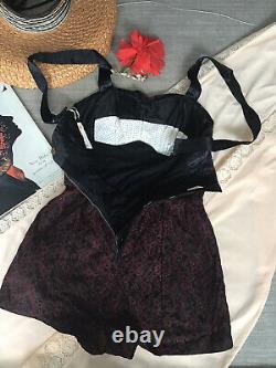 1940s Bathing Suit Robby Len Fashions Dead Stock! Small B32