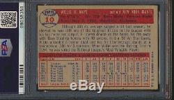 1957 Topps Willie Mays New York Giants #10 PSA 7 NM (DS) DEAD CENTERED