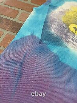 1973 Robert R. Crumb Vintage Tie Dye Tank Top Shirt Medium Art Grateful Dead