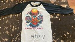 1980 Grateful Dead Shirt M RAGLAN RECKONING RICK GRIFFIN RARE VINTAGE