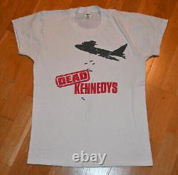 1980's DEAD KENNEDYS vtg punk-rock concert tee t-shirt (S/M) 70's Jello Biafra