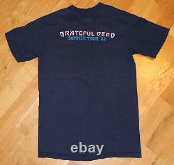 1982 GRATEFUL DEAD vtg concert tour tee t-shirt Small (S) 70s 80s Jerry Garcia