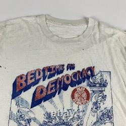 1986 Dead Kennedys Bedtime For Democracy Vintage Band Punk Rock Shirt 80s 1980s