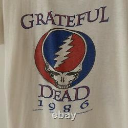 1987 Grateful Dead Tom Petty Bob Dylan Vintage Tour Band Tee Shirt 80s 1980s