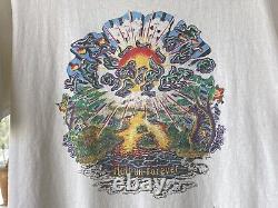 1987 vtg GRATEFUL DEAD ROLL ON FOREVER TEE S/M 80s/1980s