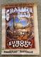 1990 Vintage Frankfurt Grateful Dead Vintage 23.5X 33 Europe Concert Poster