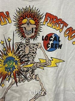 1992 Vintage Grateful Dead Summer Tour All Over Print T-shirt Size XL Local Crew