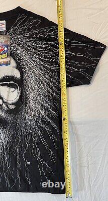 1993 NOS Jerry Garcia Handprint Shirt XL New With Tags Grateful Dead VINTAGE! OG