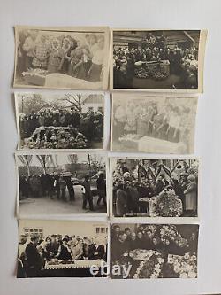 231 funeral photos Dead people in coffin, dead children in coffin, mourning VTG