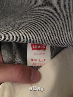 6 Pair! Levi's 1987 Vintage 501 Dead Stock NOS Made In USA Denim No Reline/Big E