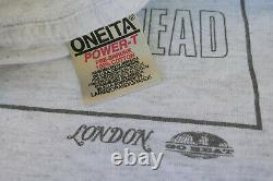 90's Vintage PORTISHEAD Dummy Era T Shirt London Go Beat! Large With Oneita Tag