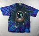A1 Vintage Grateful Dead Skull Planets T-Shirt Tie Dye Size Large Rock Band USA