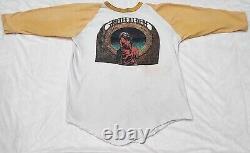 Authentic Vintage 1975 Grateful Dead Blues For Allah Raglan Tshirt size XL