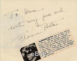 BOBBY JORDAN Vintage Original DEAD END KIDS Photo & RARE Autograph Leaf Signed