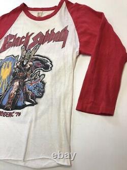 Black Sabbath Vintage Tour 78 Tee Shirt Bloody Ozzy Dead Stock Size M