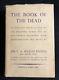 Book of the Dead by Budge Vintage 1950s HC DJ 2nd Edn Occult Magick Witchcraft