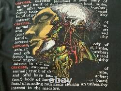 Carcass Shirt Tour Dead Body Vintage Original 90s 1992 Slayer Matallica Nirvana
