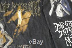 Cradle of Filth Dead Girls Don't Say No t shirt vintage original 1997