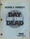 DAY OF THE DEAD (1985) Vntg orig 3rd vers, 2nd draft film script / GEORGE ROMERO