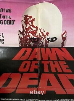 Dawn of the Dead Movie Poster Original 1978 40 x 27 Vintage