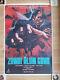 Day Of The Dead Original Vintage Movie Turkish Poster from 1985 George Romero