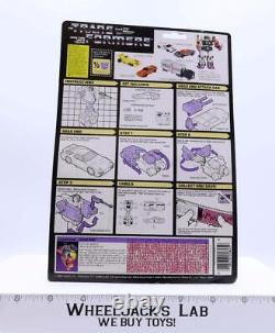 Dead End 100% Complete WithCARDBACK & BUBBLE 1986 Vintage G1 Transformers