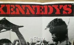 Dead Kennedys Holiday in Cambodia HUGE POSTER 53.5 38 vintage punk art RARE