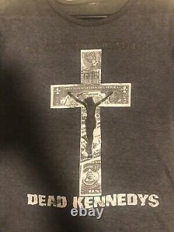 Dead Kennedys Original 1980s Vintage shirt M Single Stitch Punk Black Flag