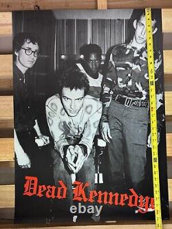 Dead Kennedys Poster group photo vintage UK (deadstock) 24 x 34