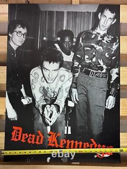 Dead Kennedys Poster group photo vintage UK (deadstock) 24 x 34