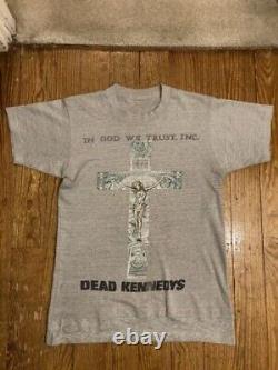 Dead Kennedys original vintage t-shirt Black Flag Misfits Ramones hardcore punk