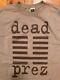 Dead Prez T-Shirt (Size XL) Loud Records Vintage Tan Brown Rare