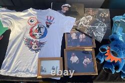 Estate Vintage Grateful Dead Lot Music Memorabilia Bay Area Shirt Photos Led Zep