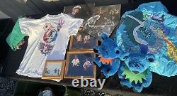 Estate Vintage Grateful Dead Lot Music Memorabilia Bay Area Shirt Photos Led Zep