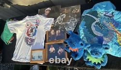 Estate Vintage Grateful Dead Lot Music Memorabilia Bay Area Shirt Photos Led Zep