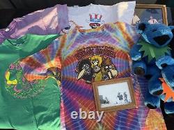 Estate Vintage Grateful Dead Lot Music Memorabilia Bay Area Shirt Photos Led Zep