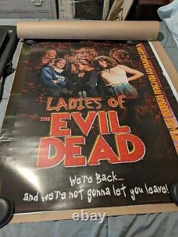 Evil Dead Poster Ladies Of The Evil Dead Vintage Poster 24 X 3