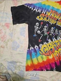 GRATEFUL DEAD SEPTEMBER 1991 MSG NEW YORK CITY Vintage Liquid Blue t-shirt (L)