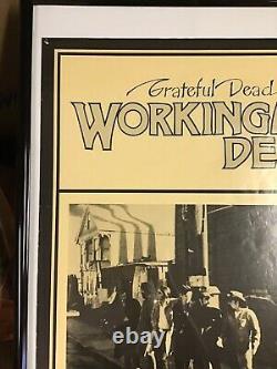 GRATEFUL DEAD VINTAGE PROMO POSTER Workingmans Dead LP WB#1869 MEMORYLEN
