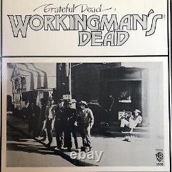 GRATEFUL DEAD VINTAGE ROCK PROMO POSTER Workingmans Dead LP WB#1869 MEMORYLEN