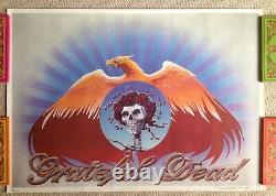 Grateful Dead 1981 Stanley Mouse Vintage Poster GO TO HEAVEN 1979 Album Artwork