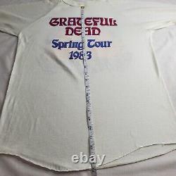 Grateful Dead 1983 San Francisco Alton Kelley Sunset Concert T-shirt-large