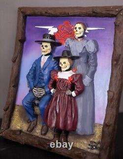 Grateful Dead 3D Stanley Mouse Dead Family Vintage Wall Art Sculpture Rare