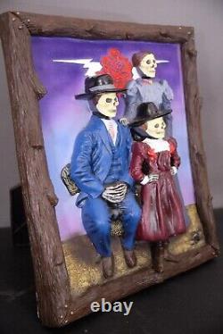 Grateful Dead 3D Stanley Mouse Dead Family Vintage Wall Art Sculpture Rare