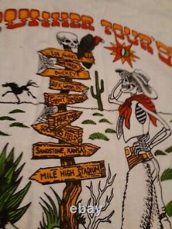 Grateful Dead And Company Shirt Vintage Original Jerry Garcia Bob Weir 1991Tour