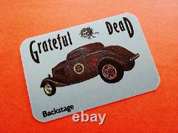 Grateful Dead Backstage Pass 1984 Classic Car Vintage Auto Hot Rod Bertha Blank