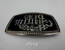 Grateful Dead Belt Buckle Beltbuckle Vintage 1977 CPI GD Skull Jerry Garcia