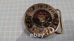 Grateful Dead Belt Buckle Bertha Kelley Mouse Vintage GDP 1978 L-200 Made in USA