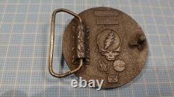 Grateful Dead Belt Buckle Bertha Kelley Mouse Vintage GDP 1978 L-200 Made in USA